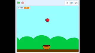 Cara Cepat Membuat Game bersama Anak dengan Scratch - Game Menangkap Buah screenshot 3