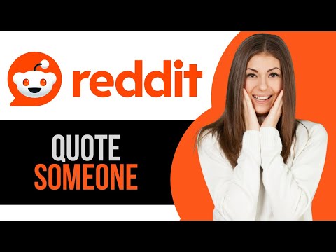 How to Quote Someone in Comment on Reddit