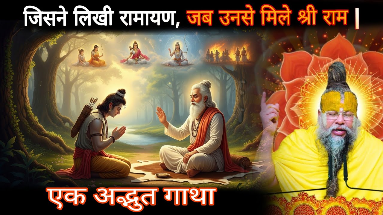 जिसने लिखी रामायण, जब उनसे मिले श्री राम | एक अद्भुत गाथा