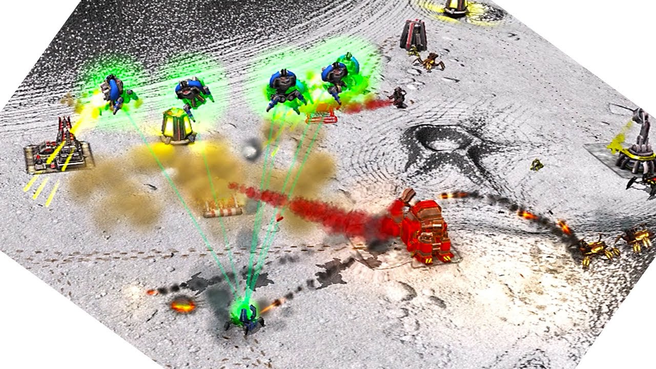 Zero-K 2 против 2 | Иногда просто нужно рискнуть!