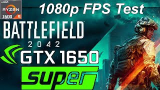 Battlefield 2042 Beta GTX 1650 Super Ryzen 5 1600 FPS TEST