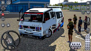 Mitsubishi Delica L300 Minibus Mod For Bus Simulator Indonesia Bussid - Android Gameplay