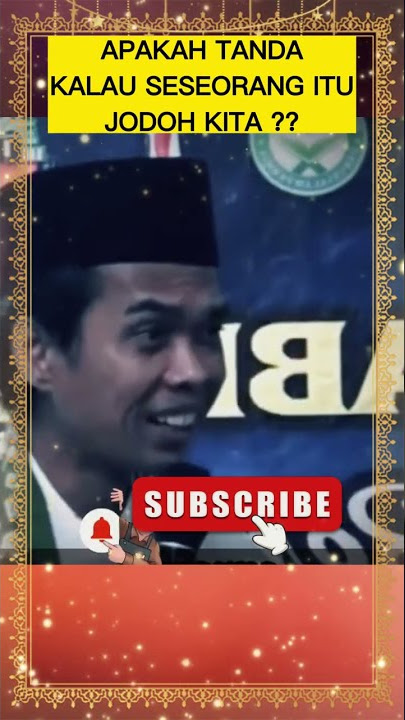 APAKAH ADA TANDA KALAU SESEORANG ITU JODOH KITA ? #shorts #uas #jodoh #ceramahsingkat