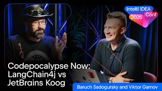 Codepocalypse Now LangChain4j vs JetBrains Koog by Baruch Sadogursky and Viktor Gamov