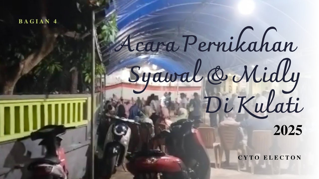 Joget diacara Pernikahan Sawal & Midli