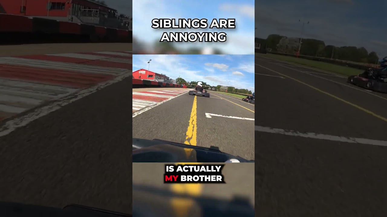 siblings are annoying #racing #karting #whiltonmill #gokarting #kartracing #racingkart