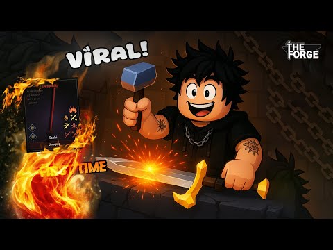 PERTAMA KALI MAIN GAME PALING VIRAL LANGSUNG DI KASIH? The Forge Roblox