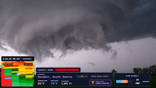 LIVE Storm Chase - Damaging Winds & Large Hail | Great Lakes
