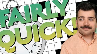 Monday: Quick Enough! - 12 May 2025 New York Times Crossword