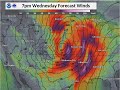 Loop of 850mb Height & Winds on March 14, 2019