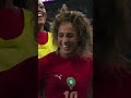 Late? Sure. Worth it? Absolutely. Sanaa Mssoudy. 😮‍💨🇲🇦 #TotalEnergiesWAFCON2026