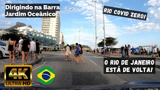 ⁴ᴷ⁶⁰ Driving Rio de Janeiro - Brasil : Rio sem pandemia