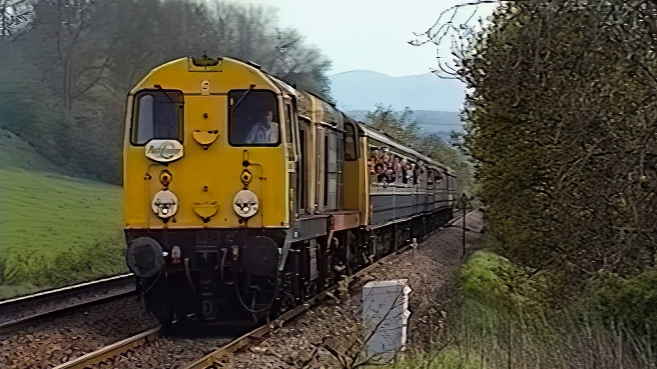 Class 20s 20066 & 20138 Struggle up the Lickey Incline