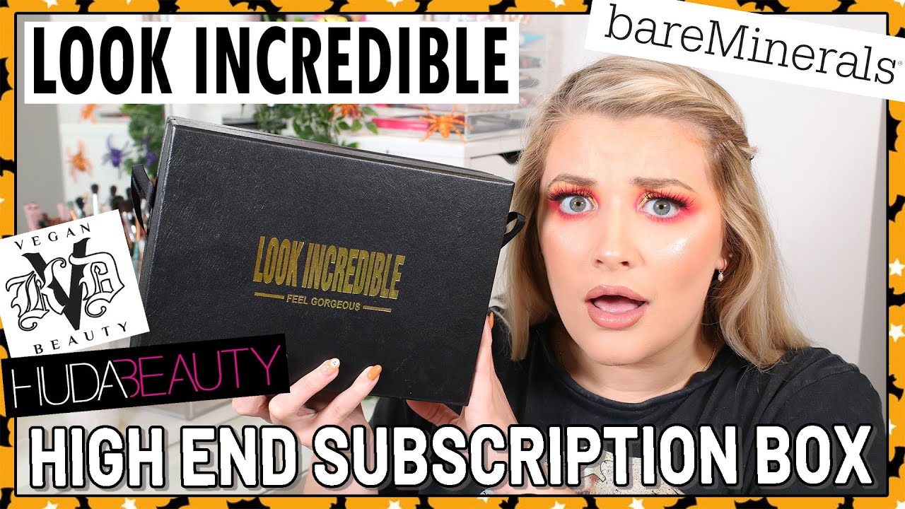 HIGH END BEAUTY SUBSCRIPTION BOX?! LOOK INCREDIBLE DELUXE BEAUTY BOX UNBOXING OCTOBER 2020!