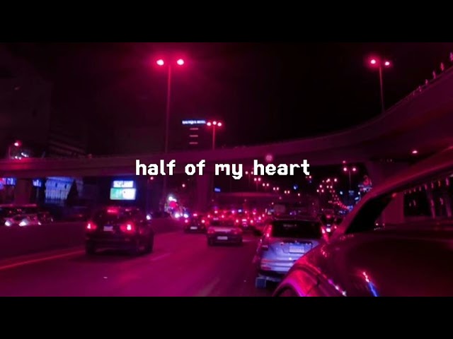 josh makazo - half of my heart (speed up ver.) class=