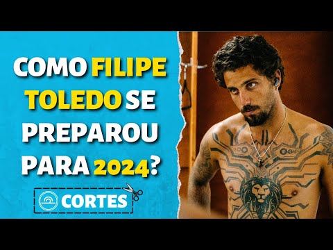 PREPARAÇÃO DE FILIPE TOLEDO PARA 2024 | Cortes Let’s Surf