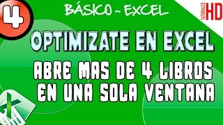 Como organizar tus libros de excel tener muchos libros abiertos a la vez