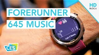 Garmin Forerunner 645 Music ha la 'musica dentro' | CES 2018