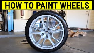 How to Spray Paint Your Wheels  DIY Tutorial