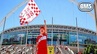 “WE CAN BEAT THEM AGAIN!” 🐯 Hull and Middlesbrough fans arrive for Championship play-off final 🏆