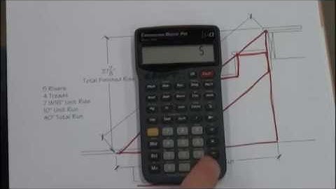 02   Sample Stair Calculations