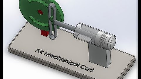 #Advanced Solidworks Tutorial 1 - Scotch Yoke Mechanism