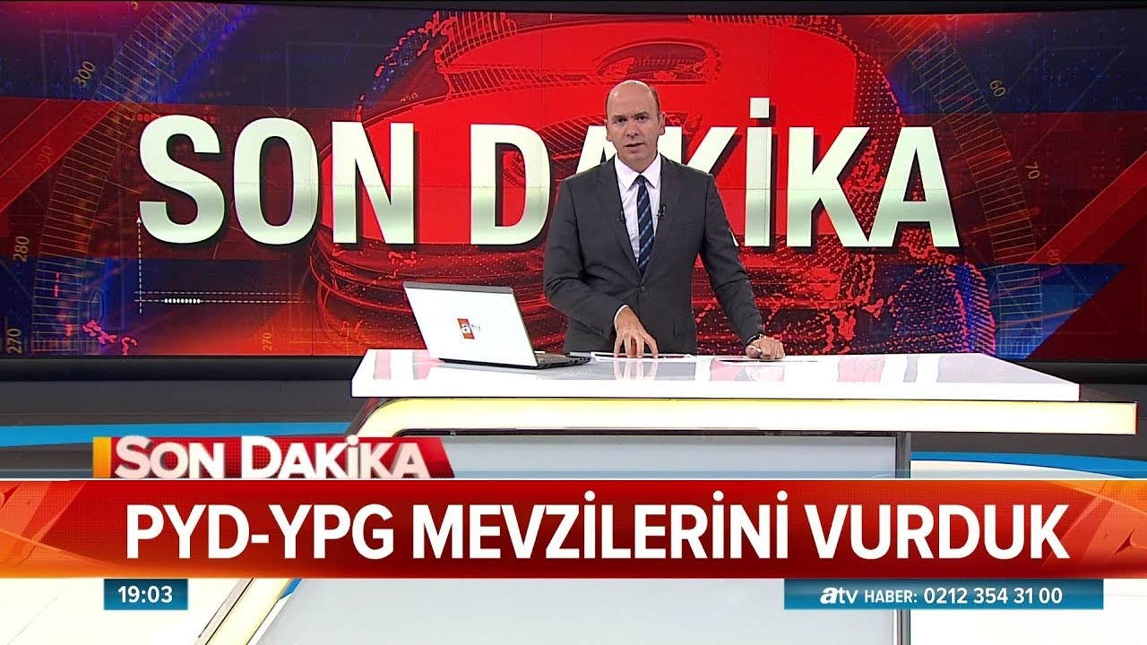 PYD YPG mevzillerini vurduk - Atv Haber 13 Eylül 2018