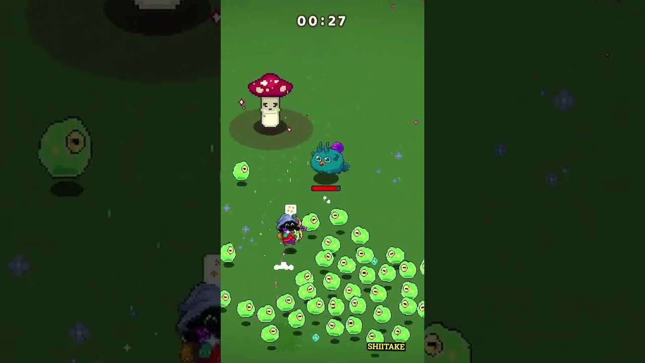 #31. Defenders Of Lunacian Land -- SHIITAKE Skill Preview [S0] - [Back Part] || Axie Infinity