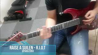 【Bang Dream!】 RAISE A SUILEN - R.I.O.T guitar Full cover  「ギター弾いてみた」