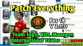 New Full Patch V3.3 for PES 2018 Mobile V2.1.0 (Patch Everything) screenshot 4