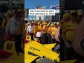 Álex Palou and his team after the WIN 🏆 #INDYCARonFOX
