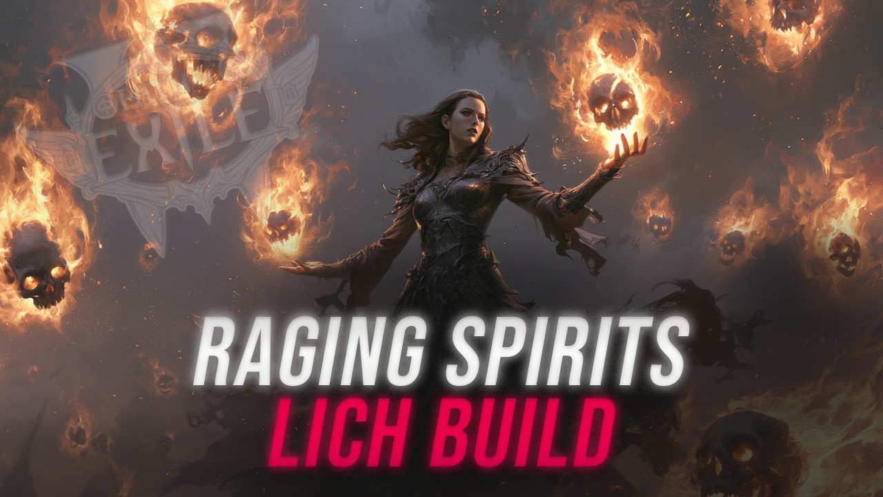 Summon Raging Spirits Lich Patch 0.5 Update - Path of Exile 2 Build Guide