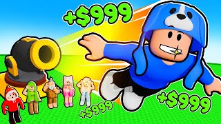 Building The Strongest Cannon In Roblox Build A Cannon