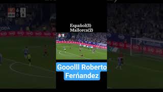 Goolll Roberto Ferńandez. Útbol Ñol