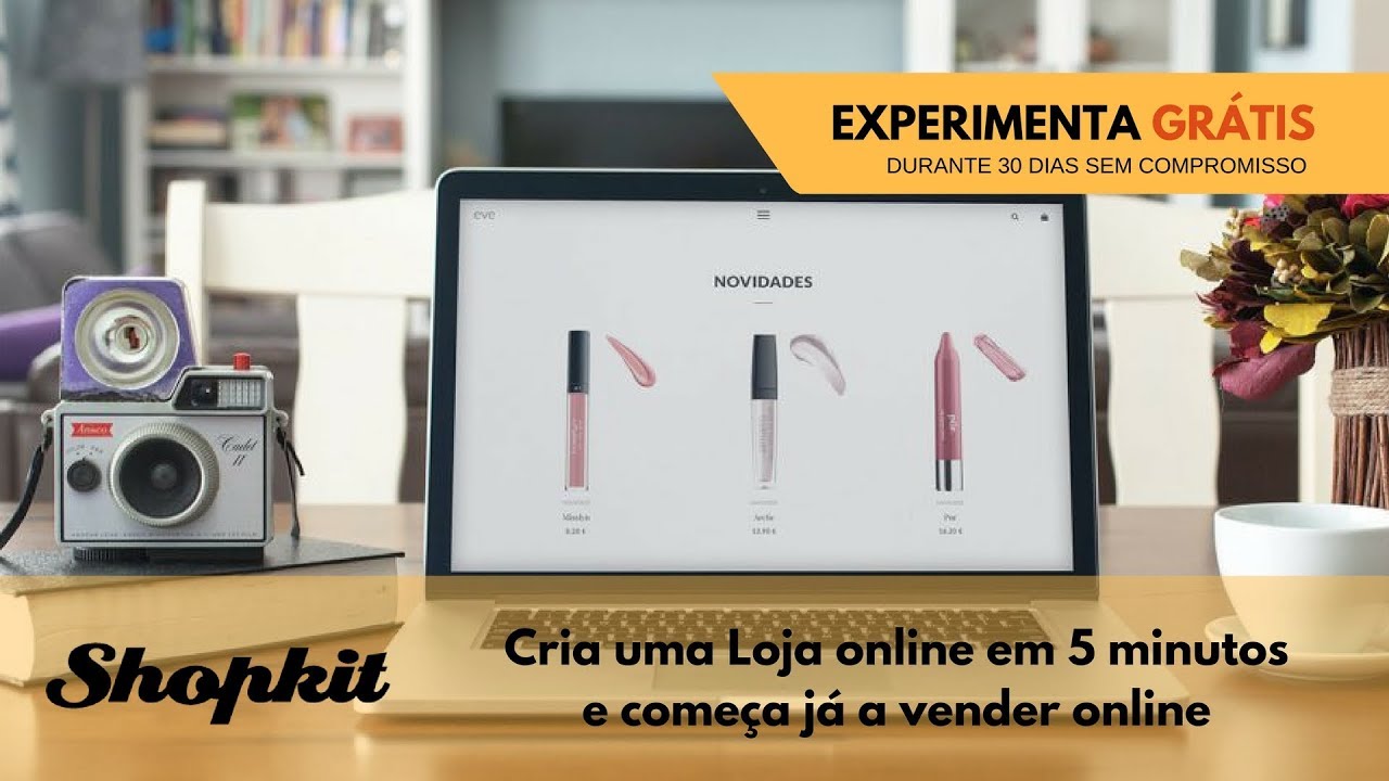 Shopkit - Cria uma loja online de sucesso em apenas 5 Minutos