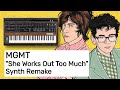 MGMT - She Works Out Too Much (Instrumental Synth Remake)