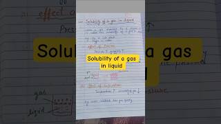 Solubility of Gases in Liquids | Class 12 Chemistry Chapter 2 Solutions | CBSE