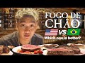Fogo de Chão: USA vs Brazil – The Ultimate All-You-Can-Eat Steak Experience 🇧🇷🇺🇸
