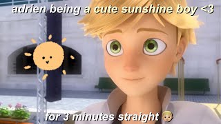 adrien being a cute sunshine boy for 3 minutes straight ✨