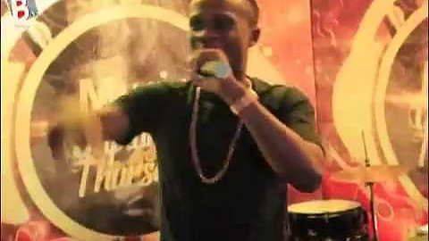 Video: Watch New sensation DotMan Perform is hit single AKUBE #BonsueTV
