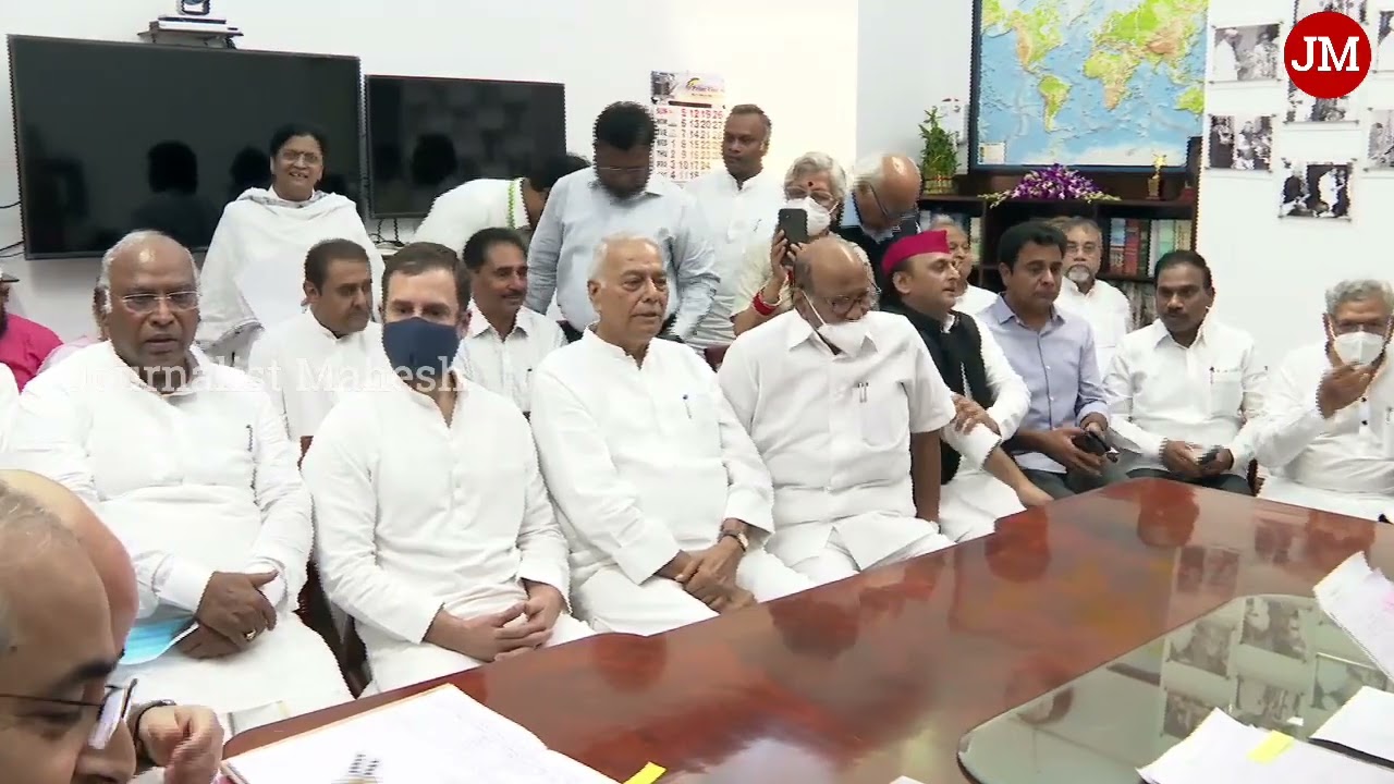 President Elections 2022 |Yashwant Sinha Nomination | Rahul Gandhi KTR | kTR |Journalist Mahesh