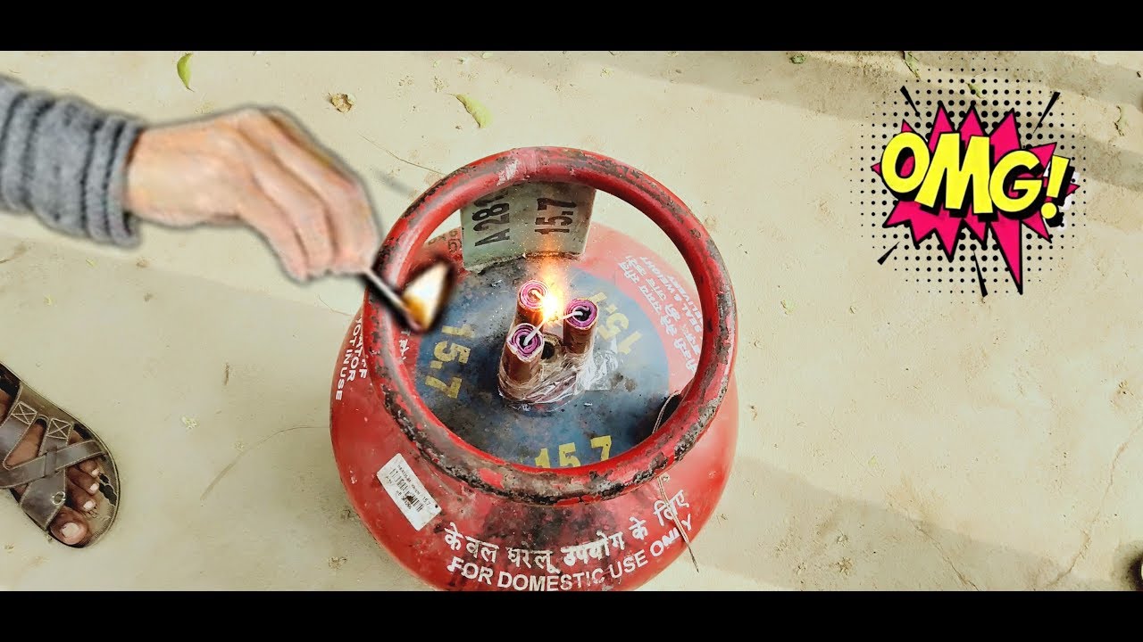 🔥Lakshmi Bomb 🆚 Gas Cylinder🔥 YouTube