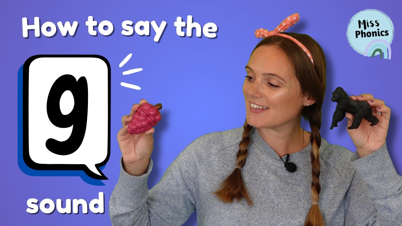 Как произносить звук «г» | Ранняя фонетика | Буква не показана | Британский учитель | Практика зв...