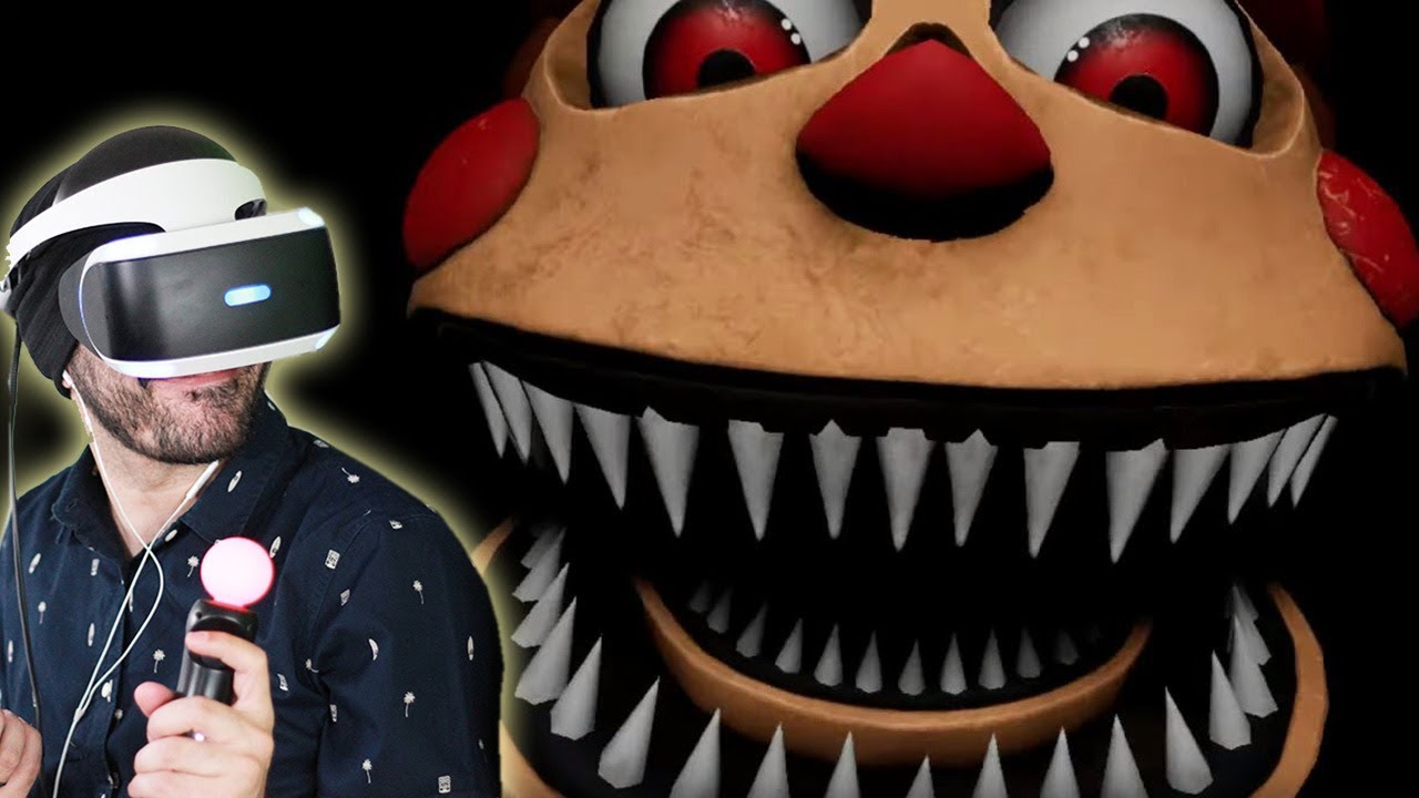 UNA NOCHE CON NIGHTMARE BB FNAF VR Help Wanted *Dark Rooms Noche 2
