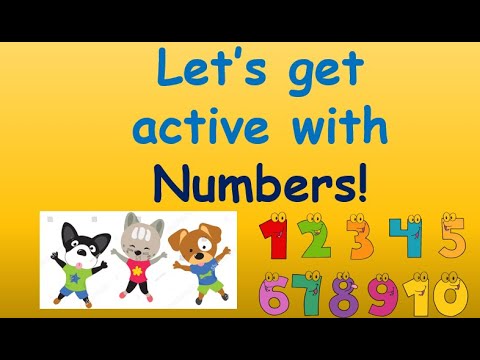 Count to 5 - Active Warm Up Kids