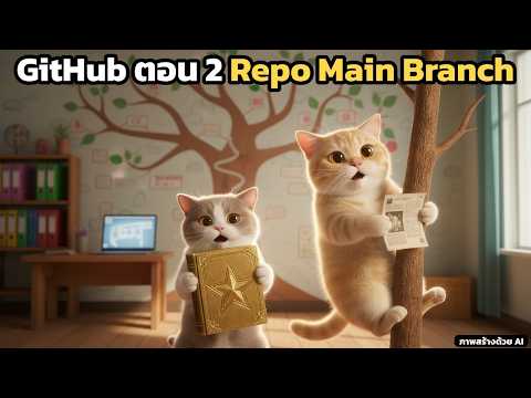 GitHub ตอน 2: Repo, Main, Branch คืออะไร? อธิบายง่าย ๆ สำหรับมือใหม่ | AI อะไรกันเนี่ย