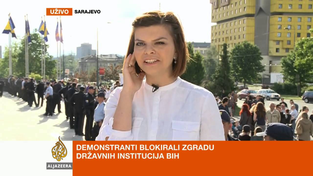 نادينا ماليتشبيغوفيتش تتحدث عن احتجاجات سراييفو