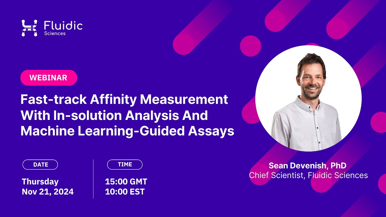 WBN 001 - Fast-track Affinity Measurement with In-solution Analysis & Machine Learning-Guided Assay