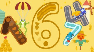 Kids Number Train - How  to Write and Count Numbers from 0 to 10 screenshot 1