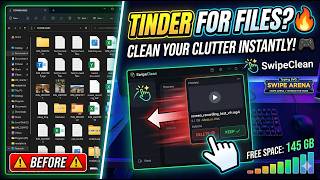 I Turned File Cleanup into an Addictive Game! (SwipeClean) screenshot 2